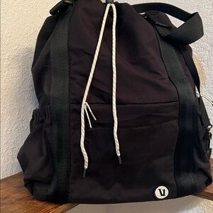 Stylish Black Vuori Men's Backpack